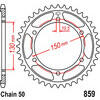 Piñón de transmisión trasero JT Sprockets JTR859 - Fotos 2