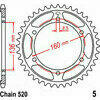 Pignon de transmission arrière JT Sprockets JTR5 noir - Photos 2