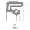 Paraolio albero motore per BMW R Boxer 2V 80x100x10mm Ariete - Foto 2