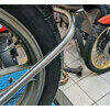 Portatarga per Moto Guzzi Serie Piccola alla ruota nero - Foto 9