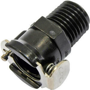 Fuel tank joint Ducati -\'03 plastic black