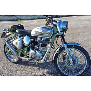 Silenciador de escape Royal Enfield Bullet 500 i.e. Trials E4 Mass Classic