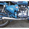 Auspuff Schalldämpfer Royal Enfield Classic 500 i.e. E3 Mass Cafe Racer - Bilder 2