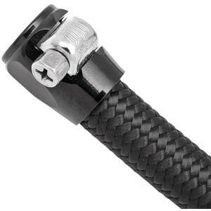 Clip de tuyau de carburant 8-9.5mm Goodridge noir