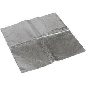 Auspuff hitzeschutz stahl 50x50cm klebend