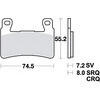 Brake pads TRW Lucas MCB703 - Pictures 2