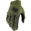 Guanti moto 100% Airmatic verde