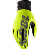 Guantes de moto 100% Brisker Hydromatic amarillo