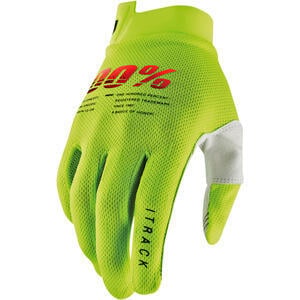 Guantes de moto 100% I-Track amarillo