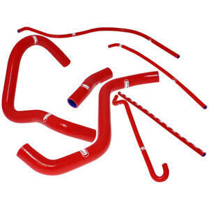 Kühlerschlauch Suzuki GSX 1300 Hayabusa \'08- kit Samco rot