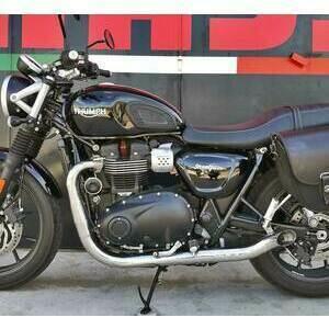 Auspuffanlage Komplett Triumph Street Twin E4 Mass Hot Rod 2-2