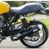 Exhaust muffler Ducati GT 1000 Mass Cafe Racer pair - Pictures 4