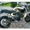 Exhaust muffler Ducati GT 1000 Mass Cafe Racer pair - Pictures 2