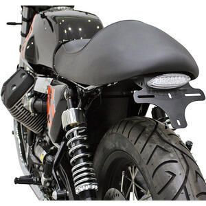 Kennzeichenhalter Moto Guzzi V 7 i.e. -\'20 schwarz komplett