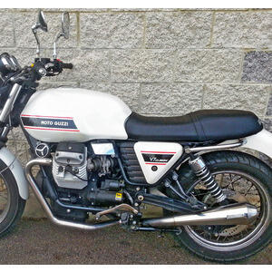 Sistema de escape Moto Guzzi V 7 i.e. -\'14 Mass Cafe Racer 2-1