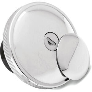 Fuel cap Harley-Davidson \'96- OE-Replica lock chrome left