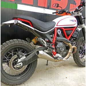 Silenciador de escape Ducati Scrambler 800 Desert Sled E5 Mass Cafe Racer