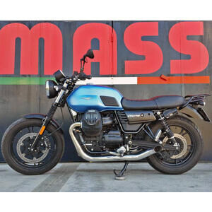 Sistema de escape Moto Guzzi V 7 i.e. Racer \'17-\'20 Mass Hot Rod 2-2