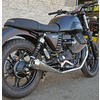 Silenciador de escape Moto Guzzi V 7 i.e. Mass Cafe Racer par