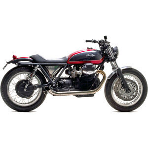 Sistema de escape Moto Guzzi Serie Grossa Mass Hot Rod 2-2