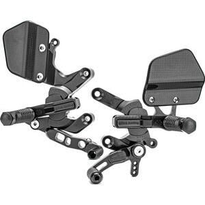 Kit pedane arretrate per Yamaha YZF-R1 '09-'14 Gilles Tooling VCR