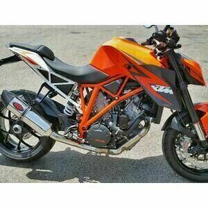 Silencieux d\'échappement KTM Super Duke 1290 E4 Mass Oval