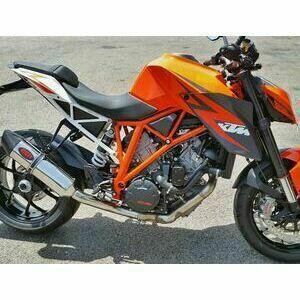 Exhaust muffler KTM Super Duke 1290 E5 Mass Oval