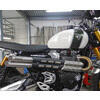 Finale di scarico per Triumph Scrambler 1200 E5 Mass Mohave coppia - Foto 3