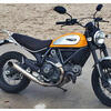 Silencieux d'échappement Ducati Scrambler 800 Desert Sled E4 Mass Hot Rod