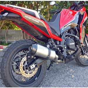 Finale di scarico per Moto Morini X-Cape 650 Mass Oval basso