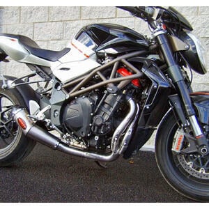 Exhaust muffler MV Agusta Brutale 4C Mass Cafe Racer Curve kit 4-1
