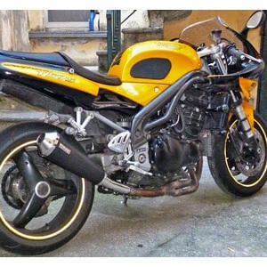 Exhaust muffler Triumph Daytona 955 i.e. Mass EVO