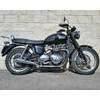 Exhaust muffler Triumph Bonneville EFI Mass Cafe Racer pair