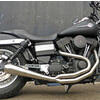 Impianto di scarico per Harley-Davidson Dyna Fat Bob 1584 Mass Cafe Racer 2-1 - Foto 2
