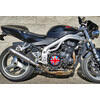 Exhaust muffler Triumph Speed Triple 955 i.e. Mass Cafe Racer low