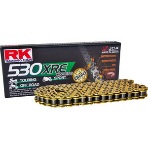 Transmission chain RK Takasago 530 XW-Ring gold/black