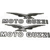 Pegatina Moto Guzzi 1100 California '98- depósito de combustible par gris