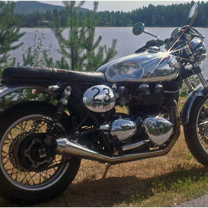 Exhaust system Triumph Bonneville Mass Cafe Racer 2-1