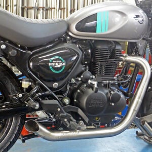 Exhaust system Royal Enfield Hunter 350 Mass Hot Rod