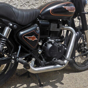 Sistema de escape Royal Enfield Bullet 350 ABS Mass Hot Rod