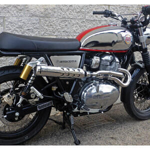 Exhaust system Royal Enfield Interceptor E4 Mass Cross 2-1 high