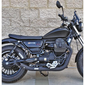 Sistema de escape Moto Guzzi V 9 E5 Mass Hot Rod 2-2