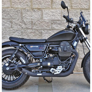 Système d\'échappement Moto Guzzi V 9 E5 Mass Hot Rod 2-2