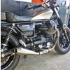 Auspuff Schalldämpfer Moto Guzzi V 9 E4 Mass Cafe Racer paar