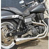 Auspuffanlage Komplett Harley-Davidson Dyna Street Bob 1690 Mass Cafe Racer 2-1 - Bilder 2