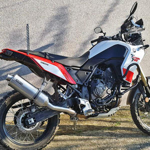 Finale di scarico per Yamaha XTZ 700 Tenerè E4 Mass Oval