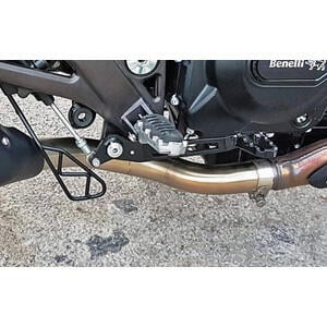 Collettore di scarico per Benelli 502 C decatalizzatore inox Mass