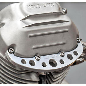 Crashbar Moto Guzzi Serie Grossa Teste Tonde protection de cylindre ORP paire
