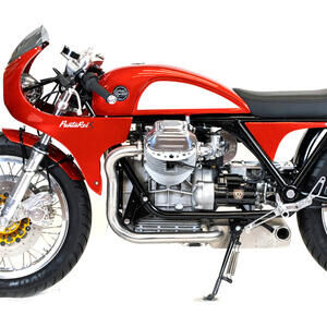 Sistema de escape Moto Guzzi Serie Grossa Mass Under-Box
