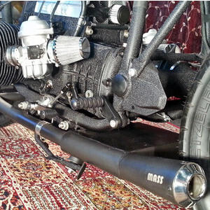 Exhaust system BMW R 100 Mass Under-Box